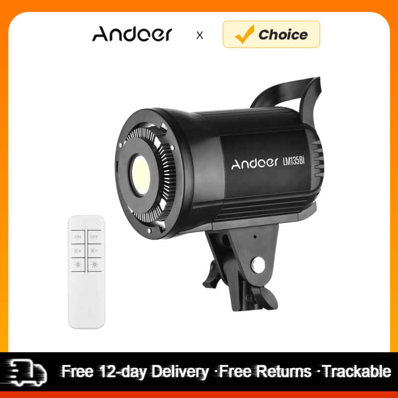 Photography Lighting Godox - Andoer LM135Bi Portable LED Photography Fill