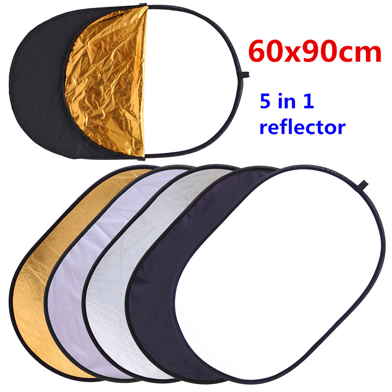 Photography Lighting Reflector - RYH 60x90cm 24''x35'' 5 in 1