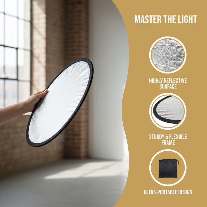 Photography Lighting Reflector - 5 in 1 Round Photography Reflector