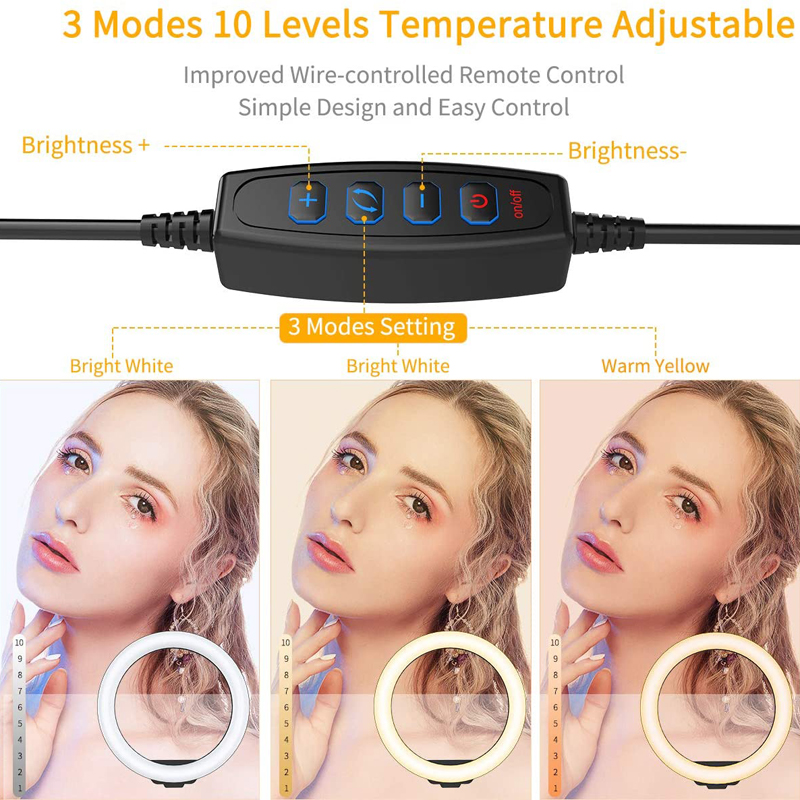 16/26/33cm Selfie Ring Light P - огляд і ціна Photography Lighting Stick