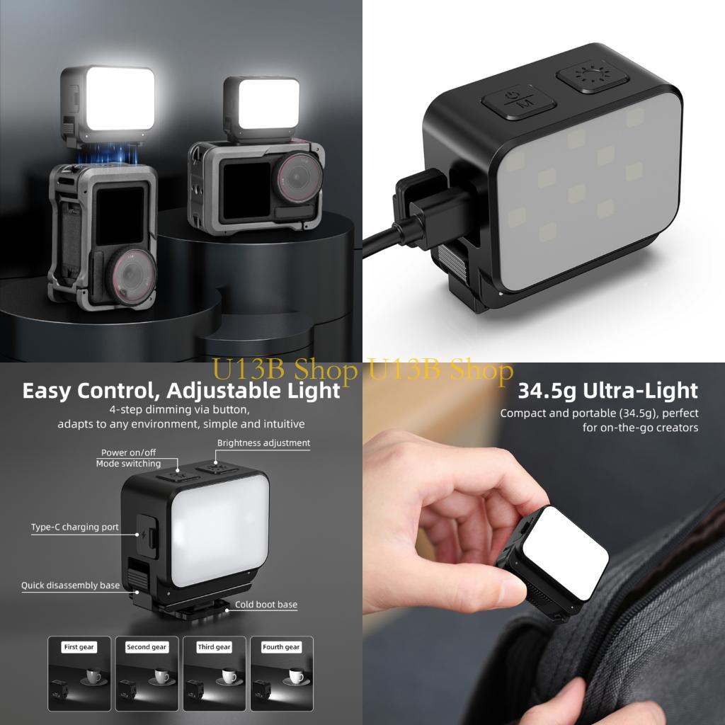 U13B Portable Camera Fill Ligh - огляд і ціна Photography Lighting Reference