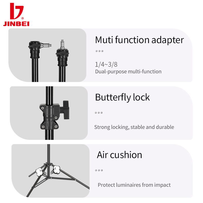 JINBEI MZ-2400FP  Air Cushion  - огляд і ціна Stand Lighting Photography