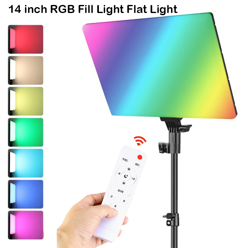 RGB 14'' LED Video Light Remot - огляд і ціна Photography Lighting Uk