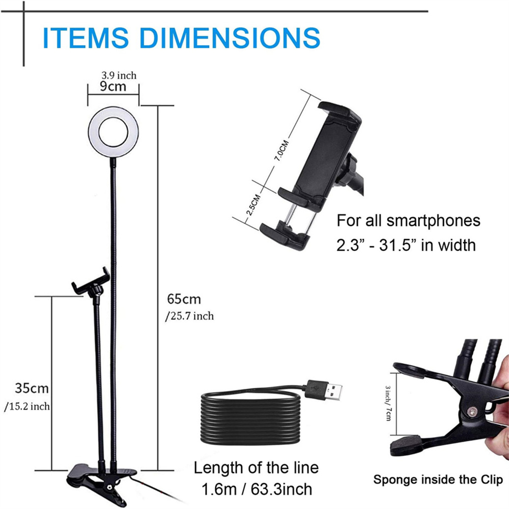 Universal Flexible Mobile Phon - огляд і ціна Stand Lighting Photography
