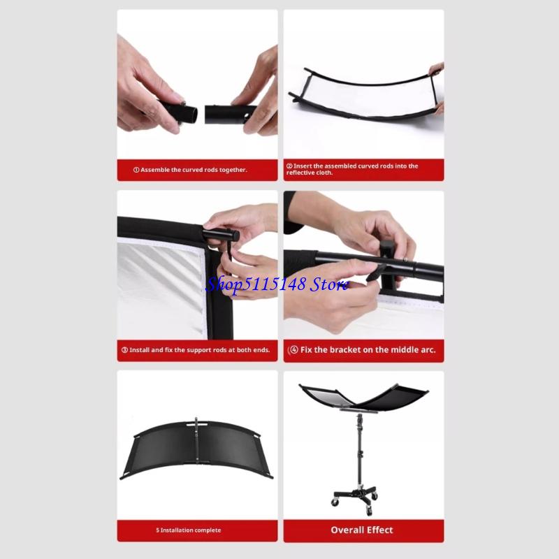 F3MA Compactly Curved Photogra - огляд і ціна Photography Lighting Reflector