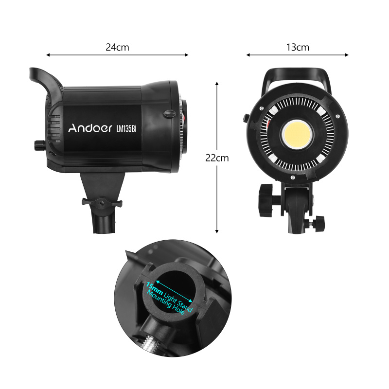 Andoer LM135Bi Portable LED Ph - огляд і ціна Photography Lighting Godox