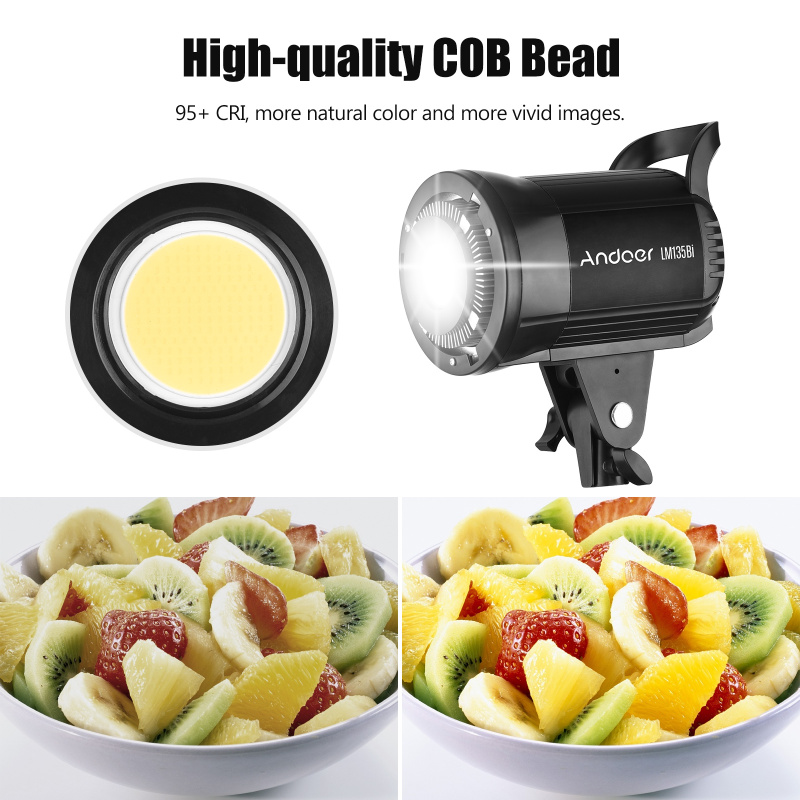 Andoer LM135Bi Portable LED Ph - огляд і ціна Photography Lighting Godox