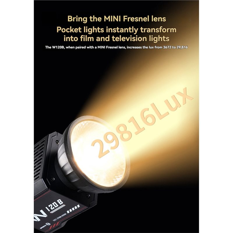 A32T-YF-80 Mini Fresnel Lens 9 - огляд і ціна Fresnel Lens Attachment