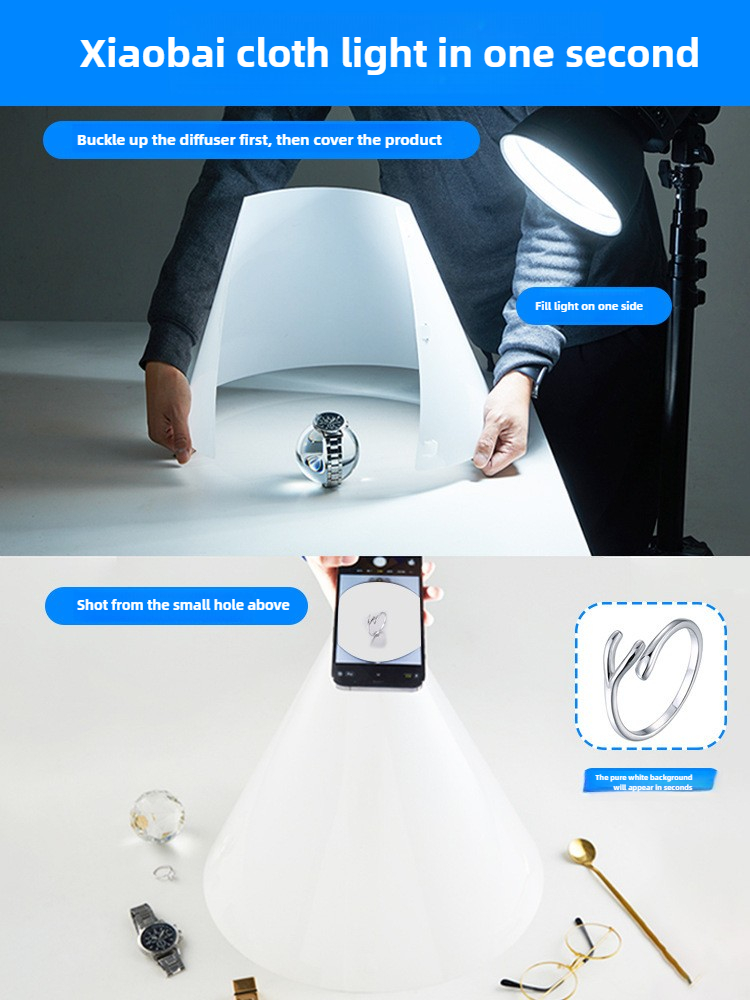 Light Cone Photo Flash Diffuse - огляд і ціна Photography Lighting For Jewelry