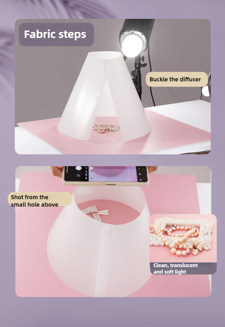 Light Cone Photo Flash Diffuse - огляд і ціна Photography Lighting For Jewelry
