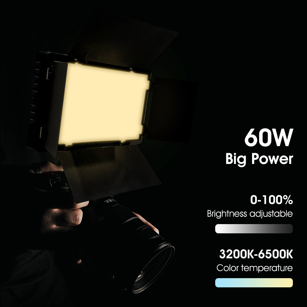 Portable Video Light DS60BI Ph - огляд і ціна Photography Lighting Uk