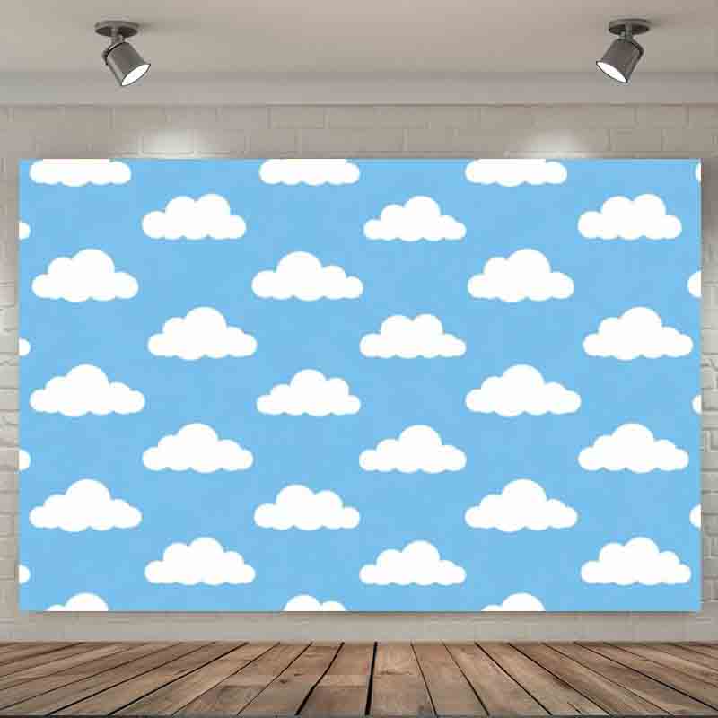 Cartoon Simple Blue Sky White  - огляд і ціна Photography Lighting For Portraits