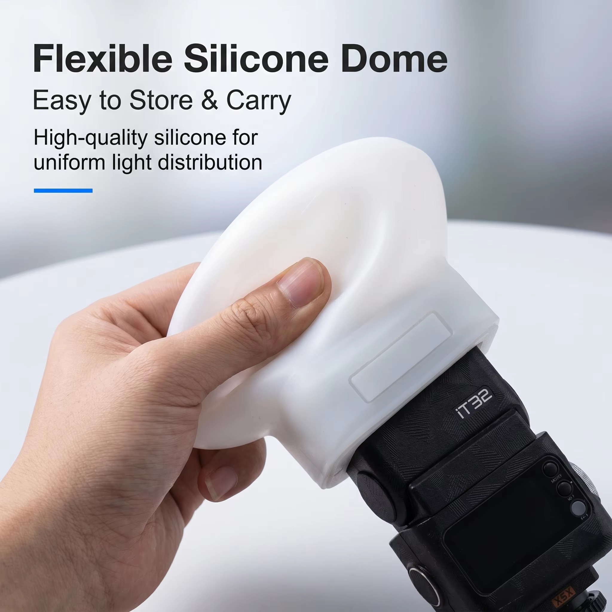 Silicone Flash Diffuser Cover  - огляд і ціна Photography Lighting Godox