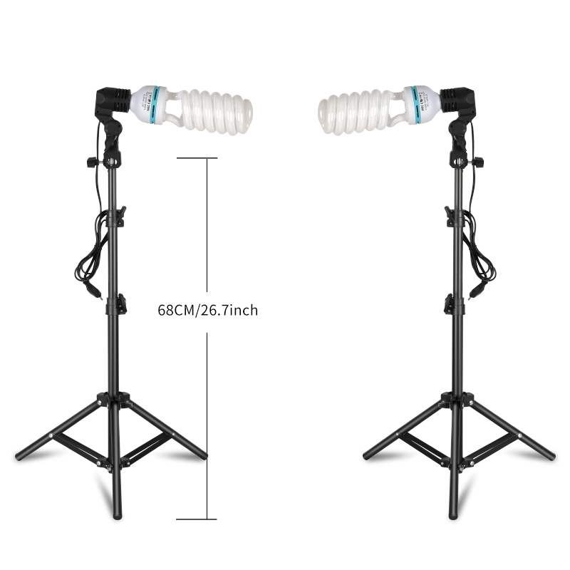2 Piece 135W 5500K  Photograph - огляд і ціна Photography Lighting Kit Portable