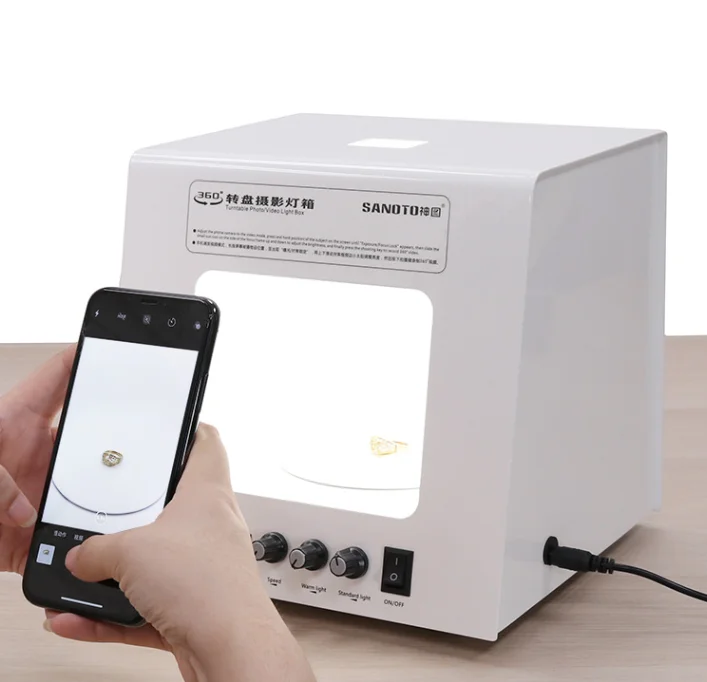 HT Newest Sanoto TB20 Portable - огляд і ціна Photography Lighting For Jewelry