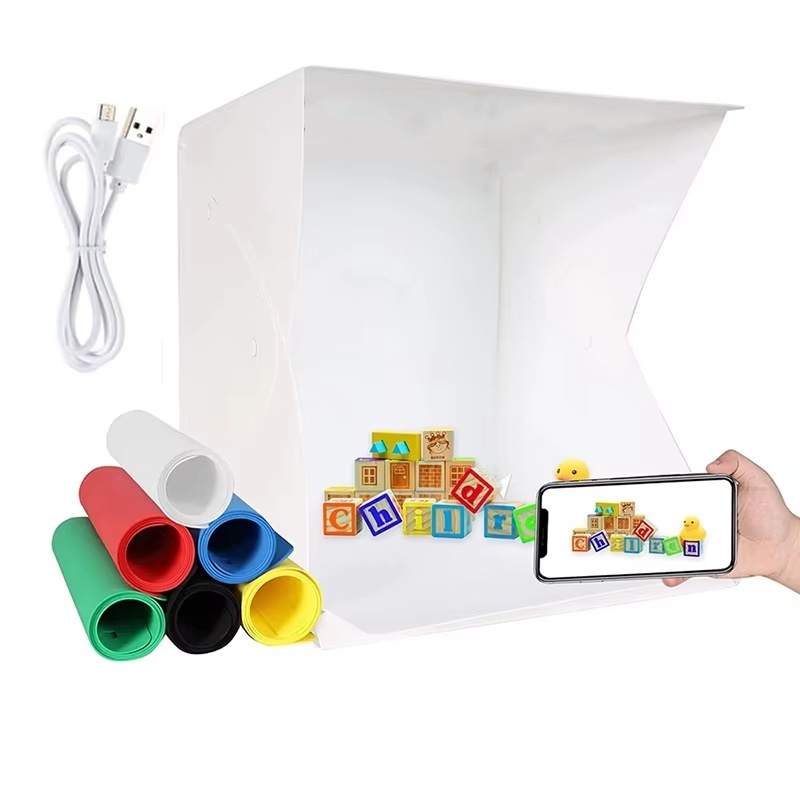 Folding Lightbox Portable Phot - огляд і ціна Photography Lighting Kit Portable