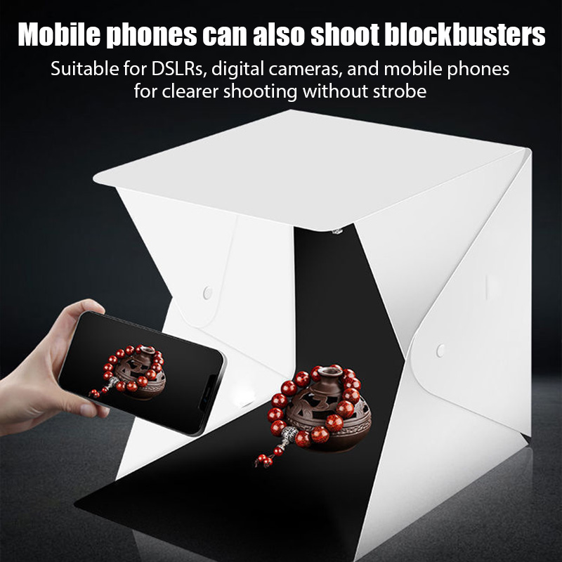 Folding Lightbox Portable Phot - огляд і ціна Photography Lighting Kit Portable