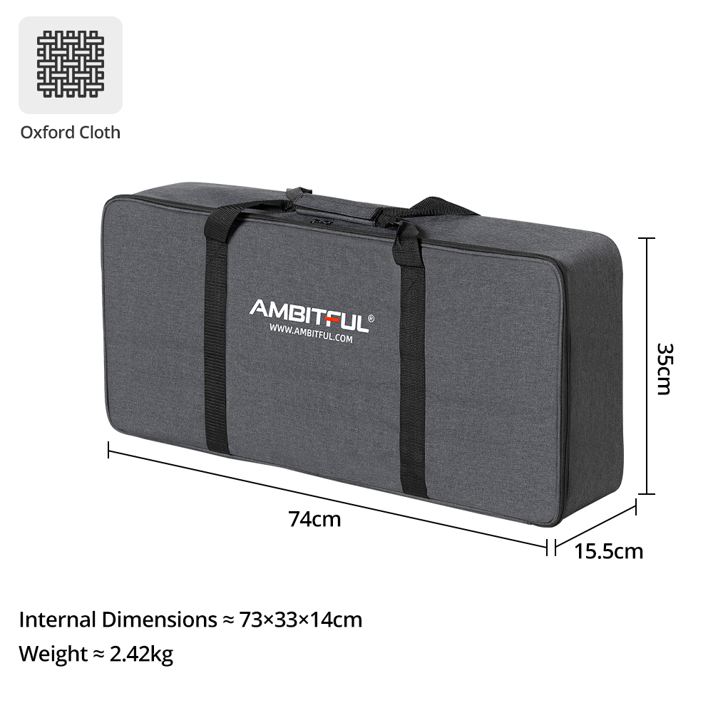 AMBITFUL new PB06 Portable Car - огляд і ціна Photography Lighting Kit Portable