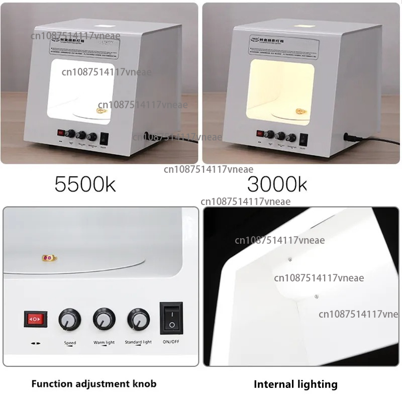 Photo Studio Box Portable Jewe - огляд і ціна Photography Lighting For Jewelry