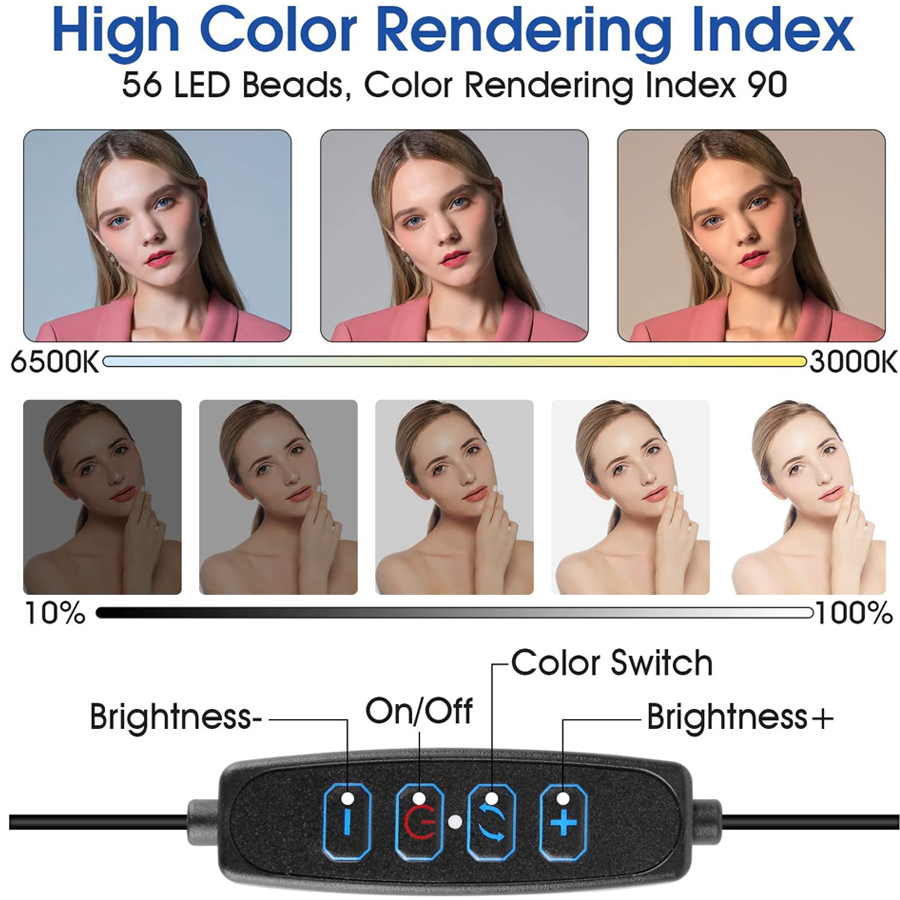 16cm Ring Light for Zoom Meeti - огляд і ціна Stand Lighting Photography