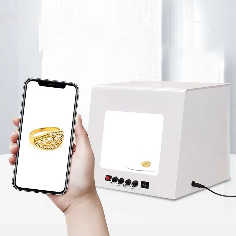 20cm Small Shadowless Light Bo - огляд і ціна Photography Lighting For Jewelry