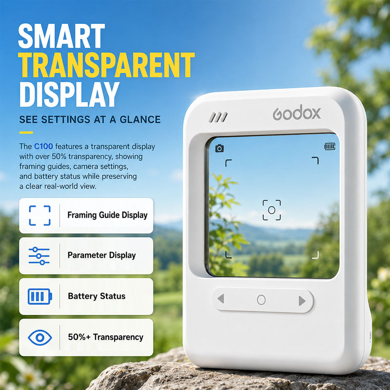 Godox C100 Transparent View Ca - огляд і ціна Photography Lighting Godox