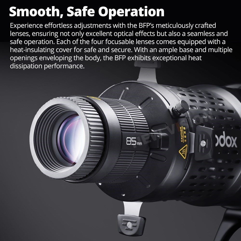 Godox BLP/ BFP Projection Atta - огляд і ціна Fresnel Lens Attachment