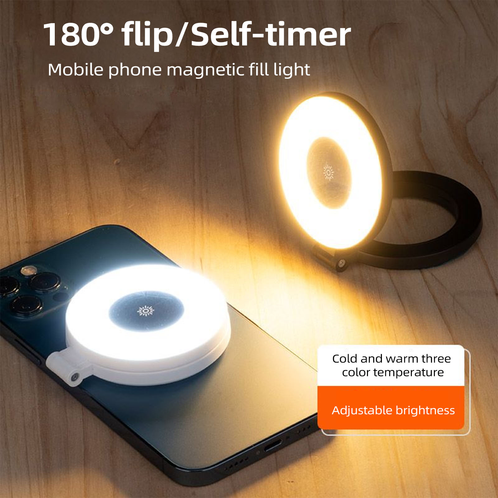 Magnetic Selfie Ring Light Sma - огляд і ціна Photography Lighting Ring