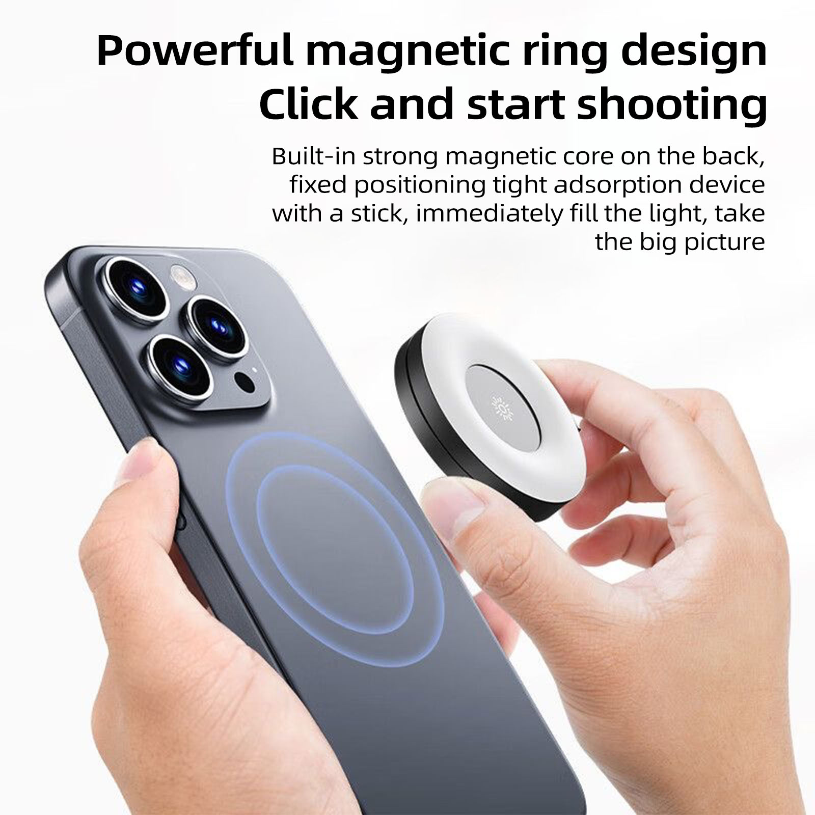 Magnetic Selfie Ring Light Sma - огляд і ціна Photography Lighting Ring