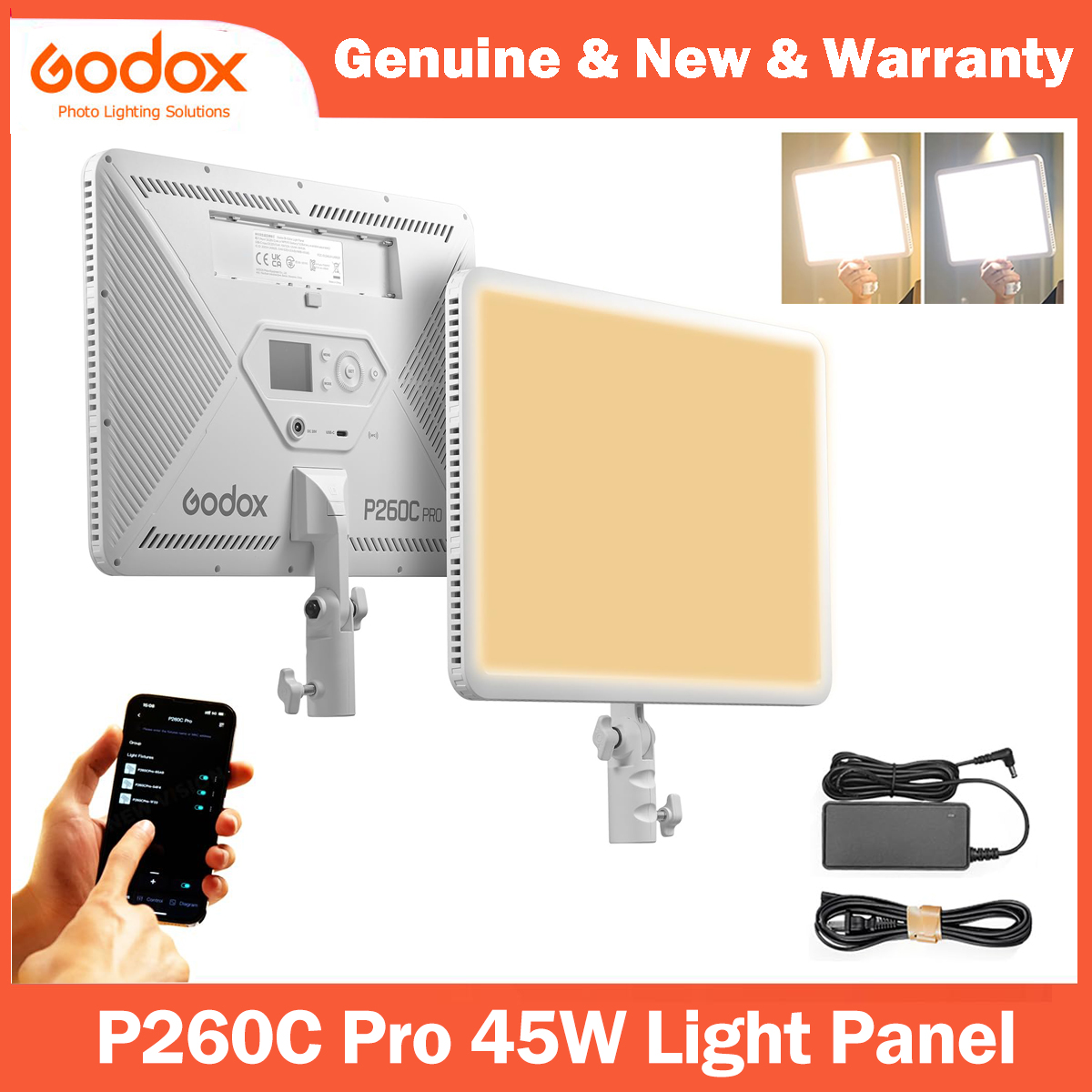 Godox P260C Pro LED Video Ligh - огляд і ціна Photography Lighting Godox