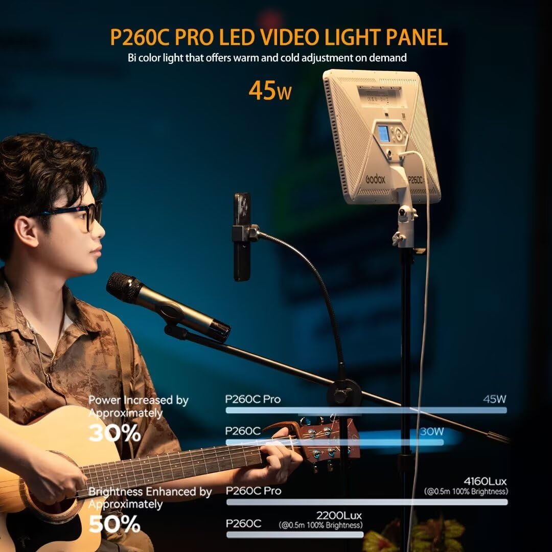 Godox P260C Pro LED Video Ligh - огляд і ціна Photography Lighting Godox