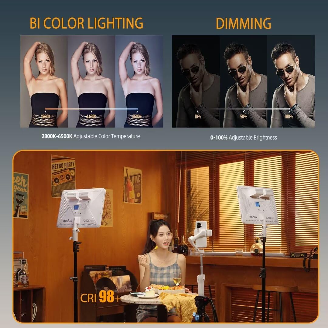 Godox P260C Pro LED Video Ligh - огляд і ціна Photography Lighting Godox