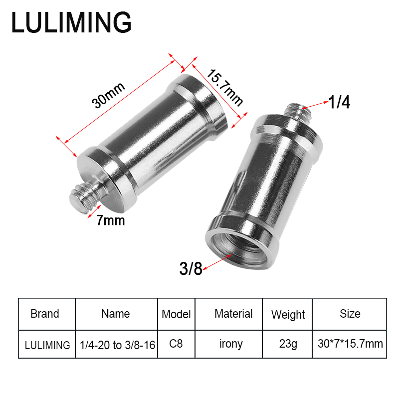 3/8 to 1/4  3/8 Inch Photograp - огляд і ціна Photography Lighting Reference