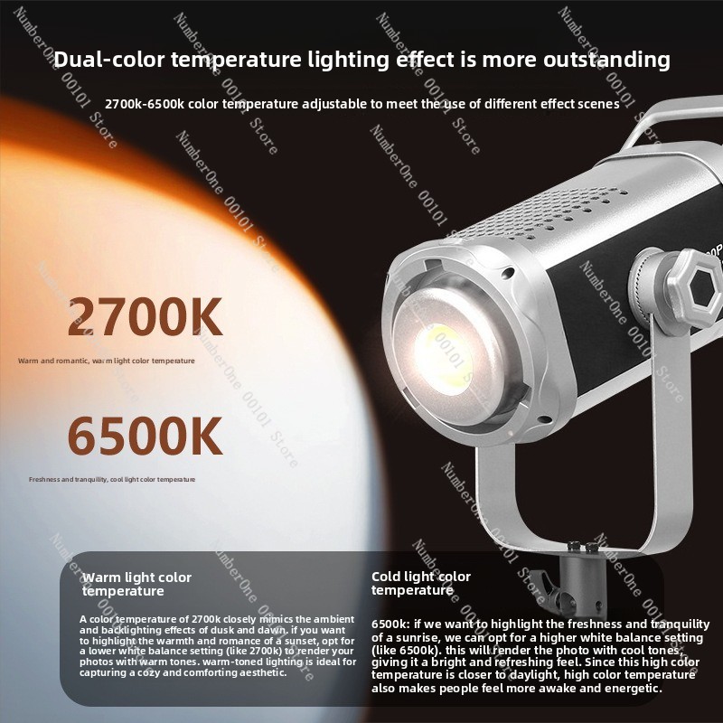 300W COB Photography Light Dua - огляд і ціна Photography Lighting For Portraits