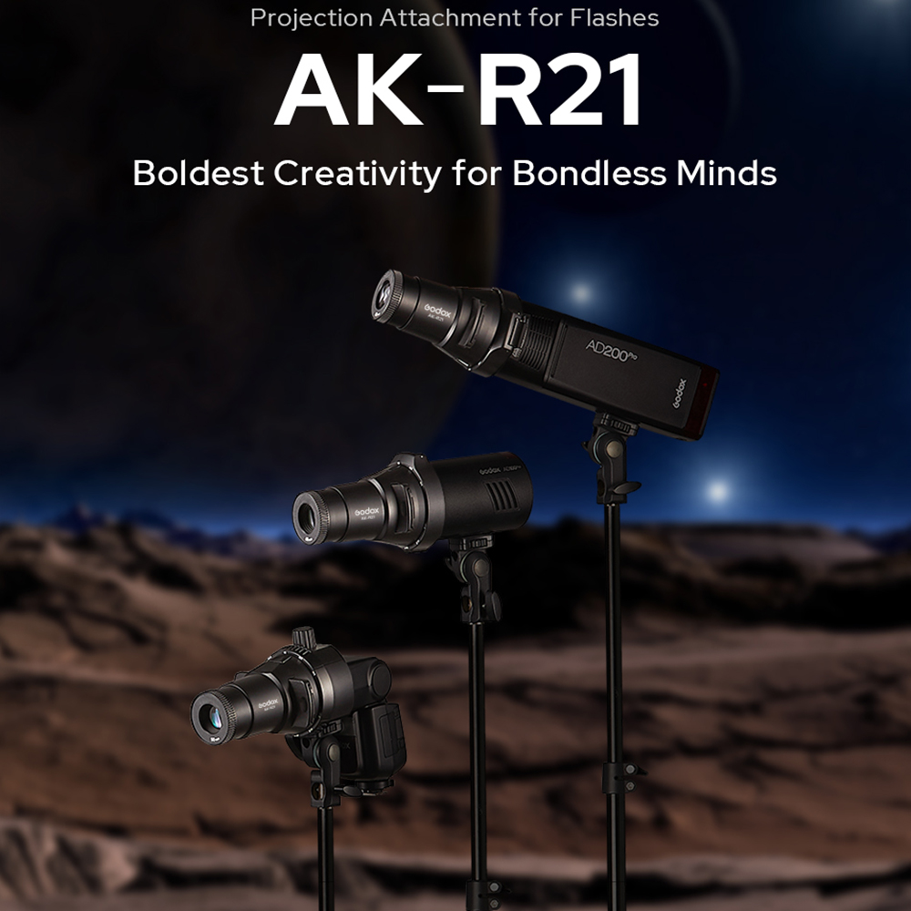 Godox AK-R21 Accessory Project - огляд і ціна Fresnel Lens Attachment