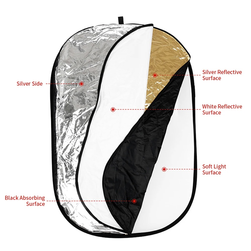 Portable 5 in 1 Collapsible Ph - огляд і ціна Photography Lighting Reflector