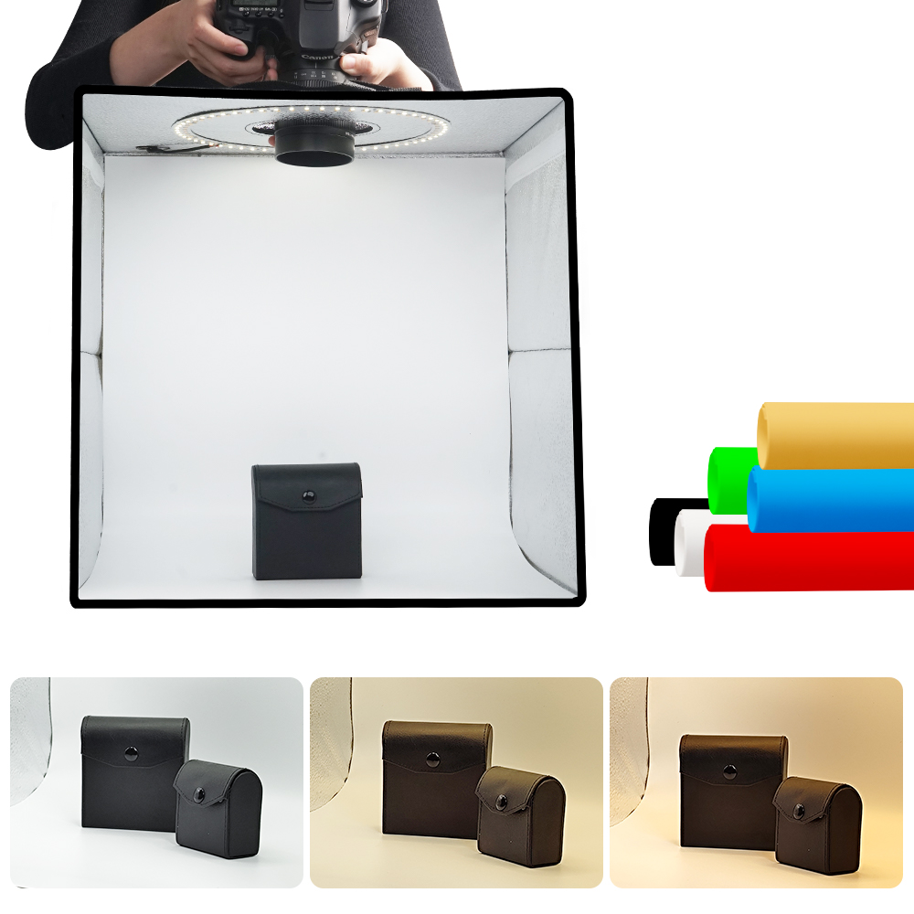 Lightdow Dimmable Photo Box LE - огляд і ціна Photography Lighting Kit Portable