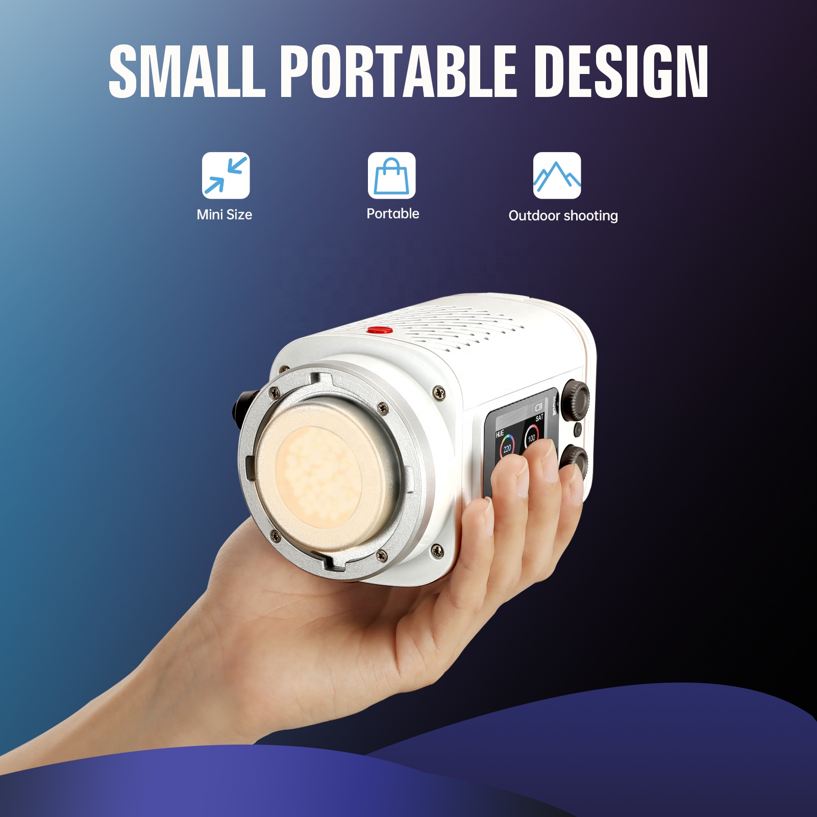 JINBEI EF-60BI 60w Photography - огляд і ціна Photography Lighting Kit Portable