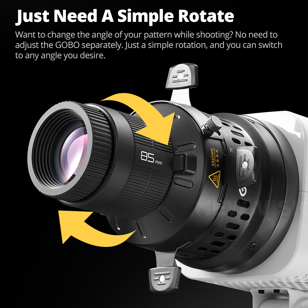GODOX BP-SE LED Projection Att - огляд і ціна Fresnel Lens Attachment