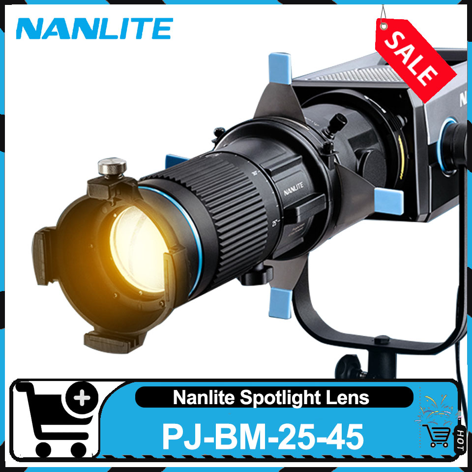 Nanlite PJ-BM-25-45 Bowens Mou - огляд і ціна Fresnel Lens Attachment