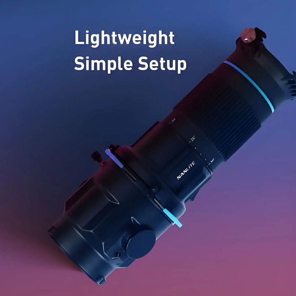 Nanlite PJ-BM-25-45 Bowens Mou - огляд і ціна Fresnel Lens Attachment