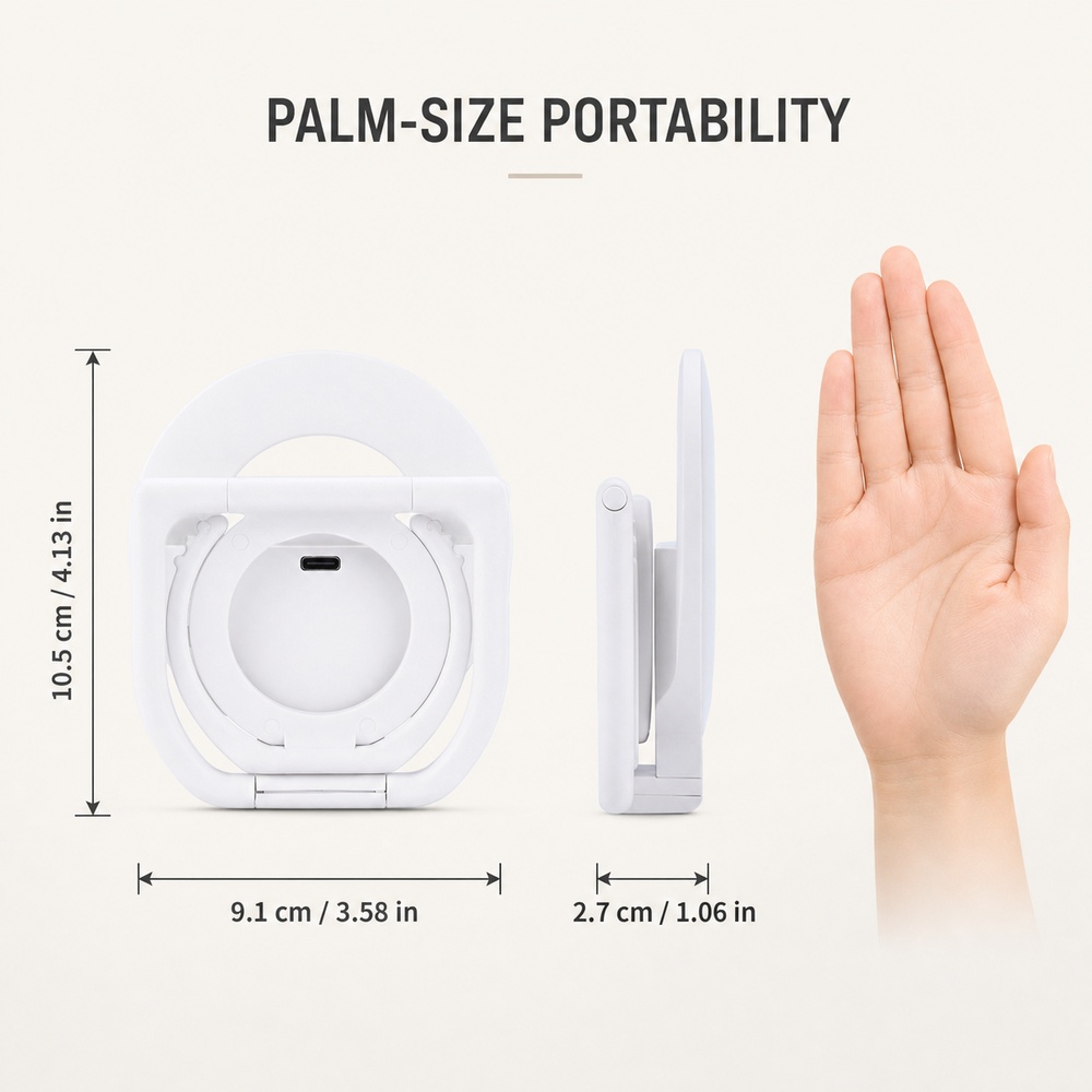 Foldable Magnetic Phone Fill L - огляд і ціна Stand Lighting Photography