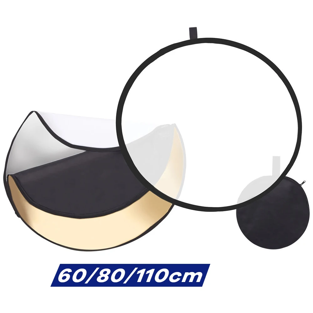 60/80/110cm 5-in-1 Collapsible - огляд і ціна Photography Lighting Reflector