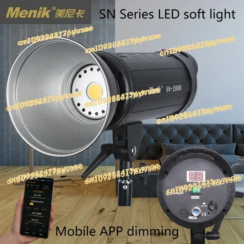 NEW Menik SN series photo led  - огляд і ціна Photography Lighting For Portraits