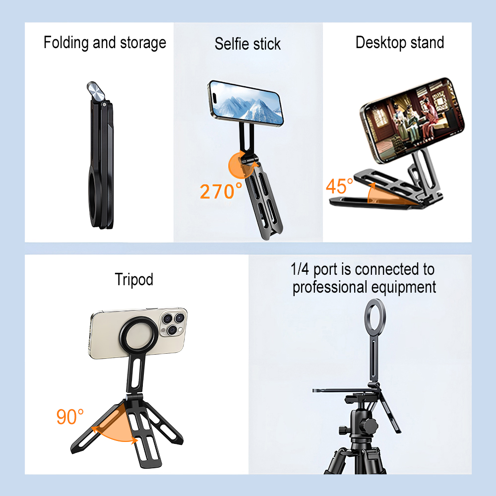 Magnetic Phone Holder Four-axi - огляд і ціна Stand Lighting Photography