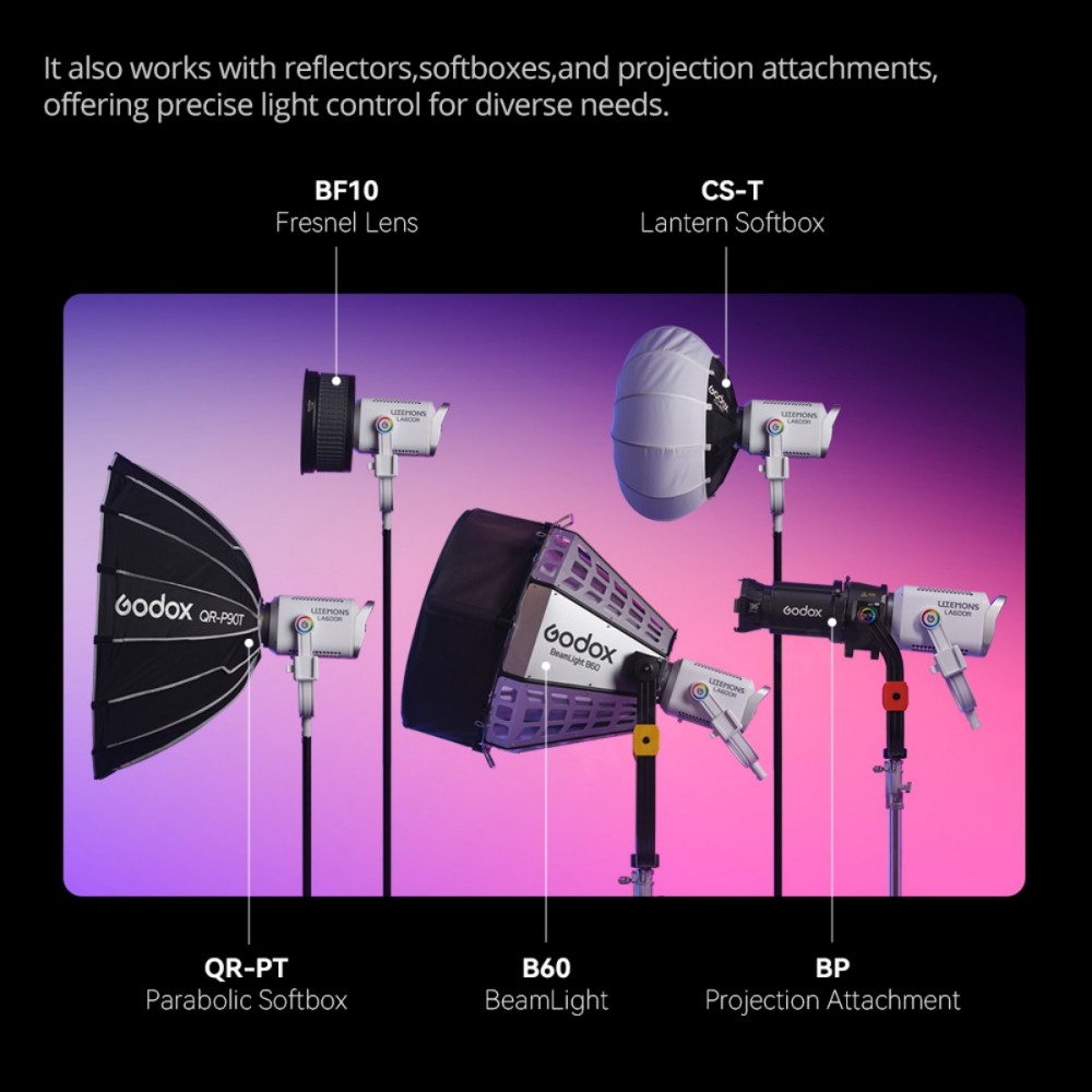 Godox LITEMONS LA600Bi LA600R  - огляд і ціна Photography Lighting For Portraits